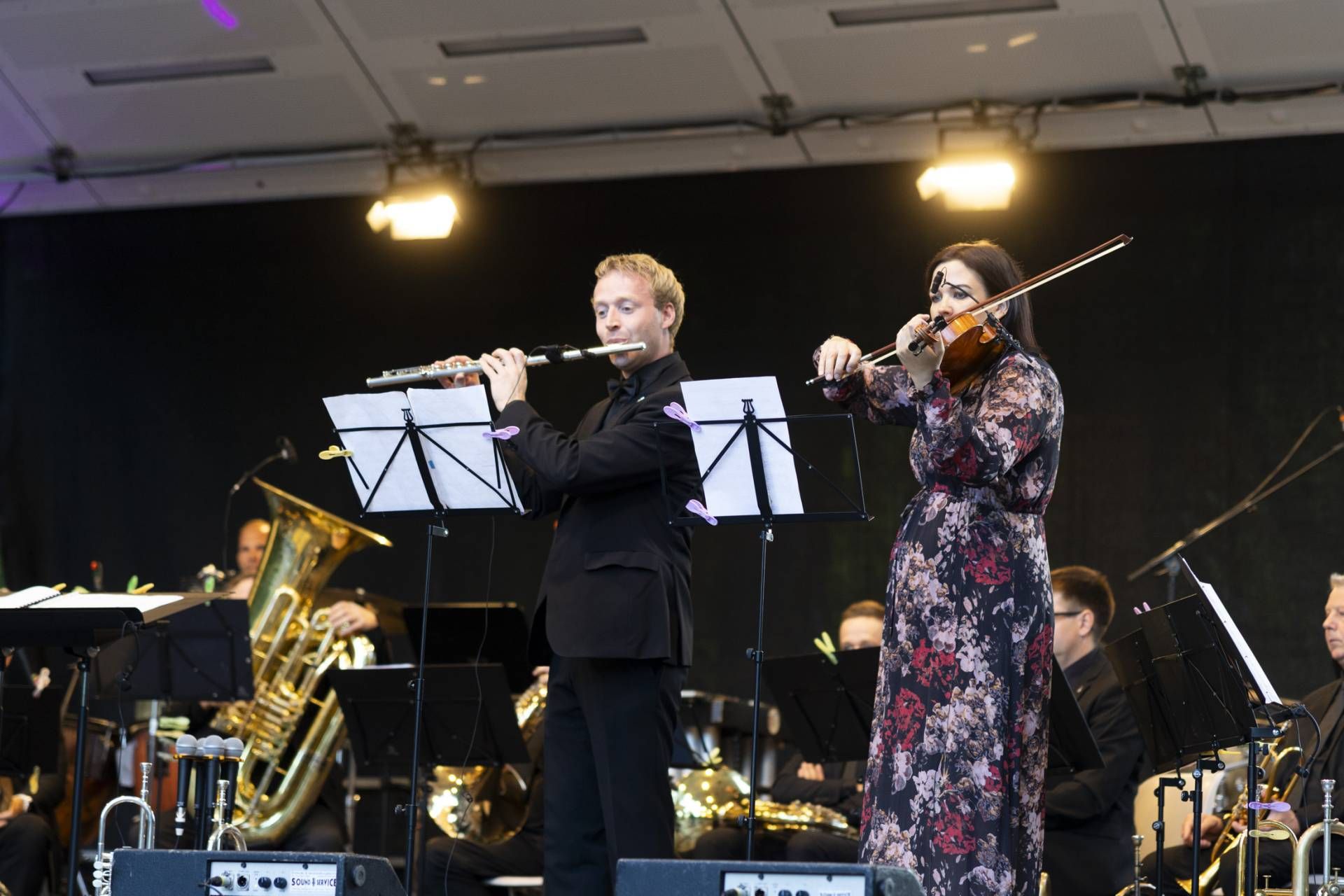 Luca Dallavia und Verena Lang beim Solo zu "Prinzessin Leia". Foto: Lions/Martin Lugger