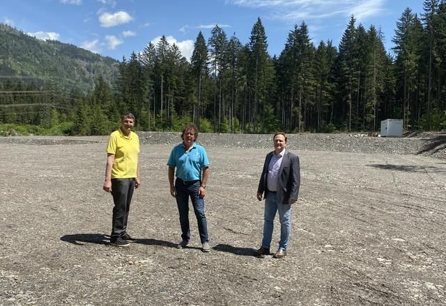 Gewerbepark Tr&ouml;polach nimmt Formen an