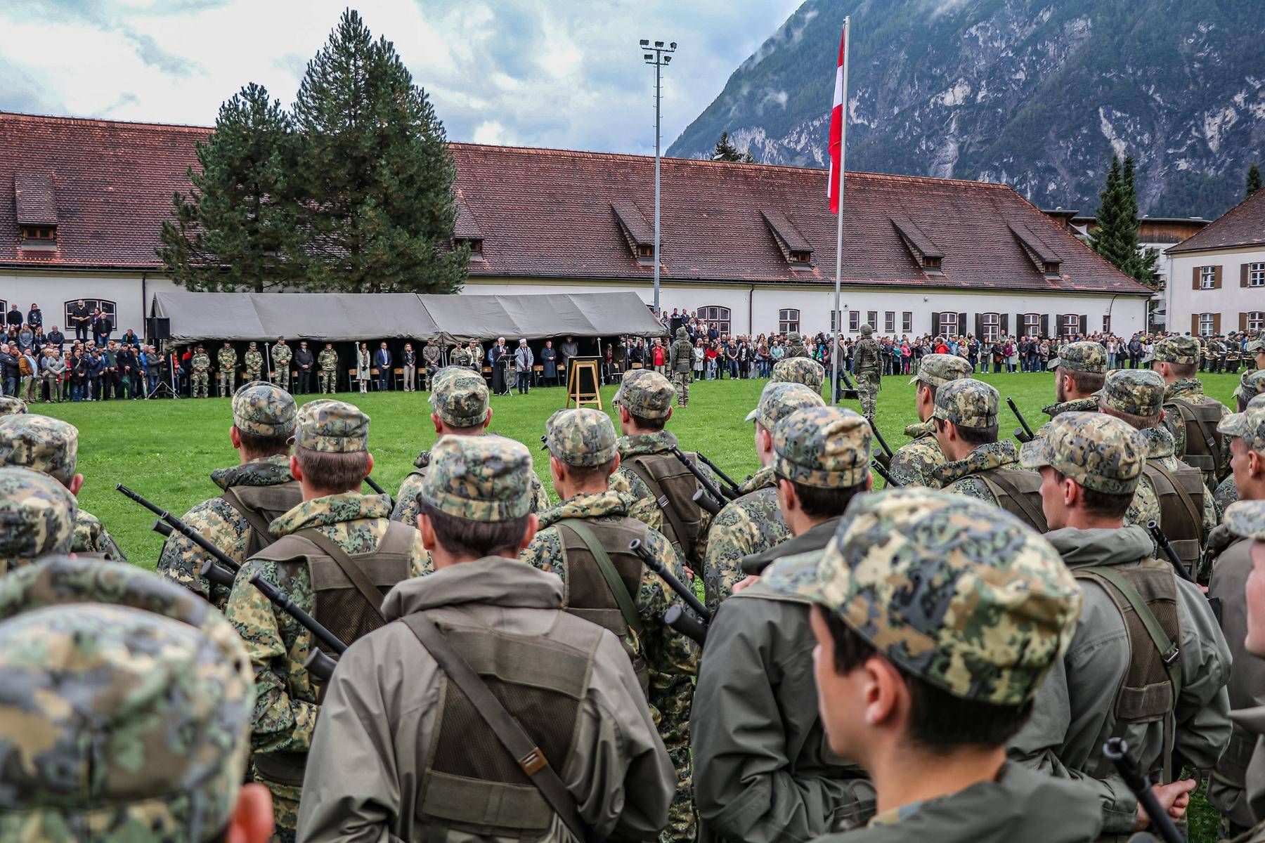 Festakt in der Haspingerkaserne. Foto Bundesheer: BMLV / Hansj&ouml;rg Raggl