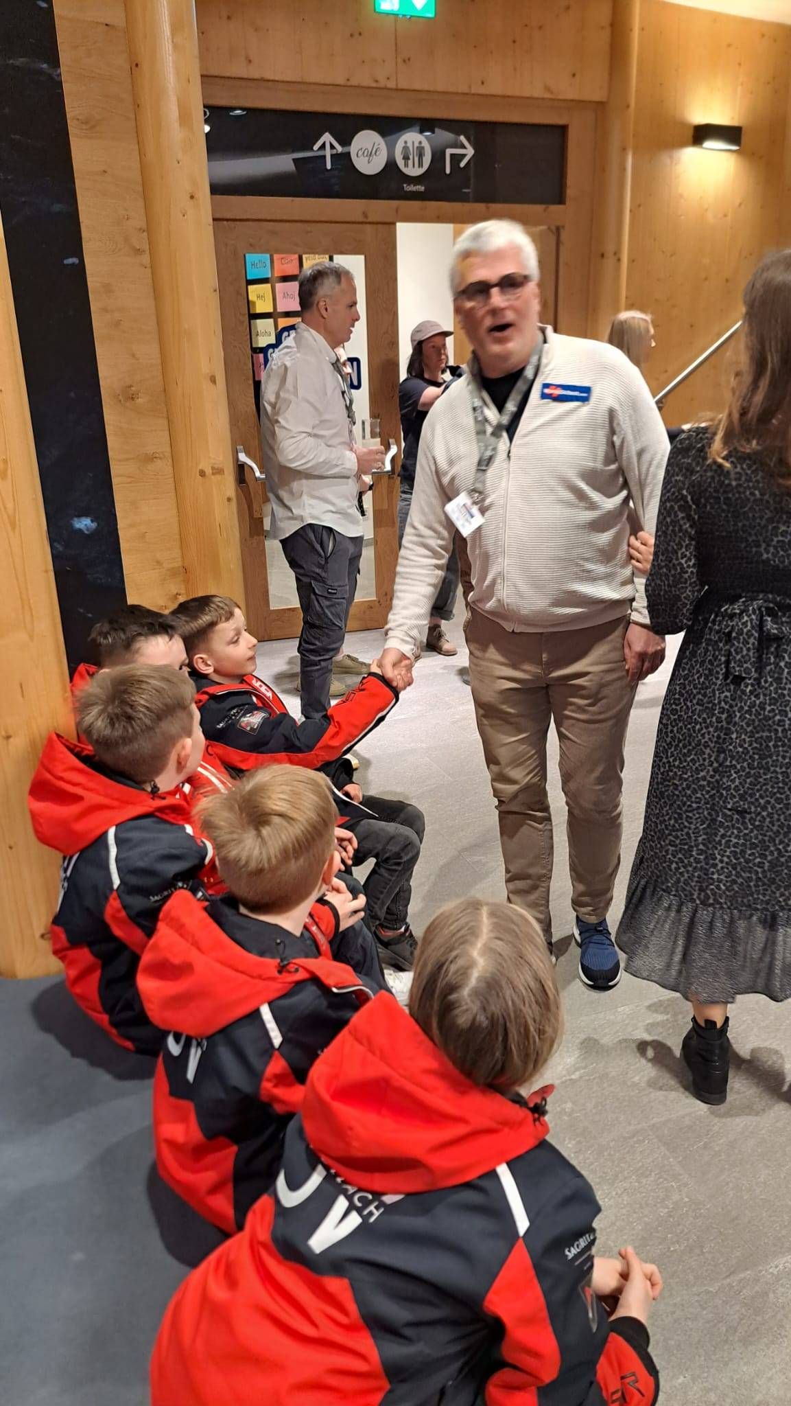 Meet and Greet mit den &Ouml;SV-Stars.