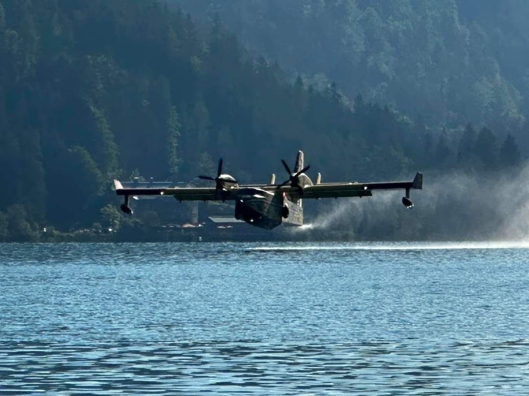 Der Bereich zwischen Paterzipf und Techendorf ist f&uuml;r die L&ouml;schflugzeuge reserviert. Fotos: Turnschek