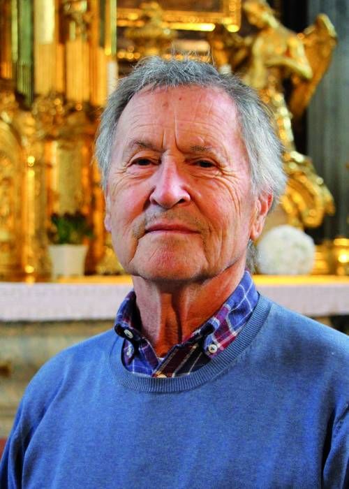 Ehrenb&uuml;rger Literat Engelbert Obernosterer.