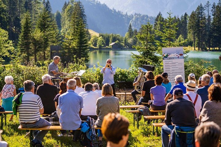 Eine Via-Vorstellung gibt es am Grünsee. Foto PeterMaier