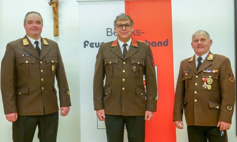 Obererlacher ist neuer Bezirks-Feuerwehrkommandant-Stv.