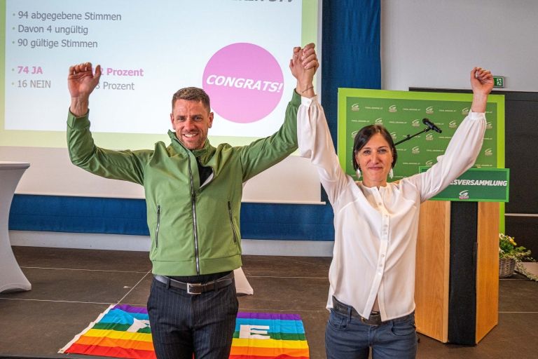 67 Prozent f&uuml;r Gr&uuml;nen Landessprecher Gebi Mair