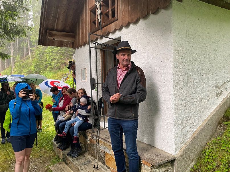 Almwirtschafsvereins-Obmann Josef Obweger.