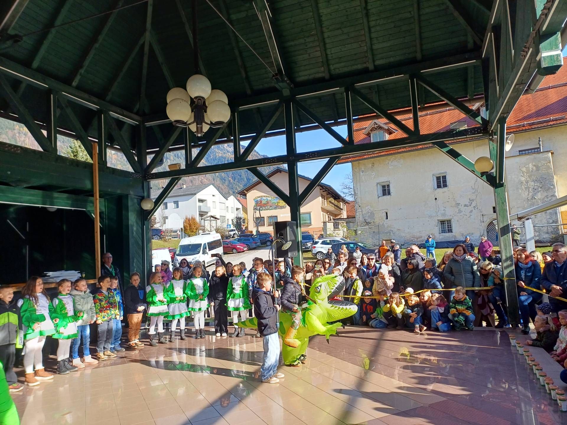 Eine besondere Performance lieferten die Kids der VS Steinfeld.