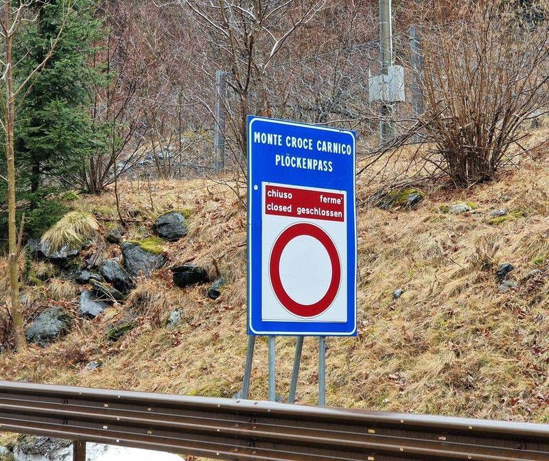 An den Wochenenden ist der Pl&ouml;ckenpass nun wieder freigegeben.