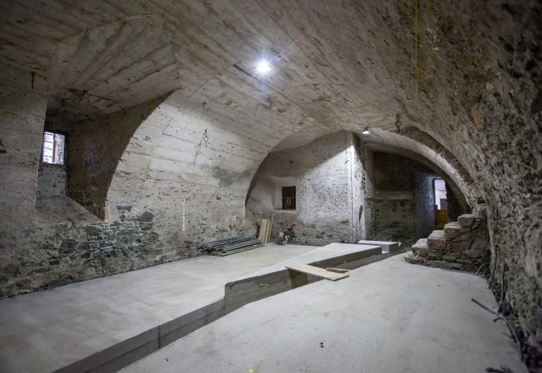 Baustart f&uuml;r Burg-Restaurant im Herbst