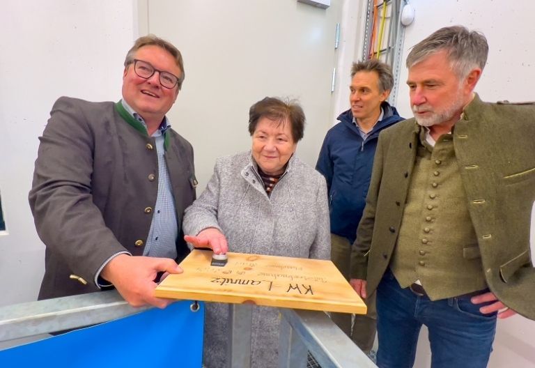 Gemeinschaftskraftwerk in Berieb