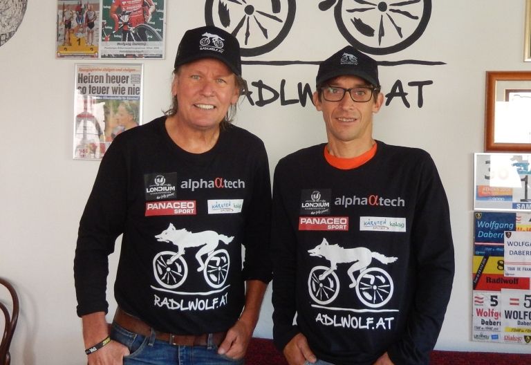 Radlwolf und Michael Kurz sagen Danke